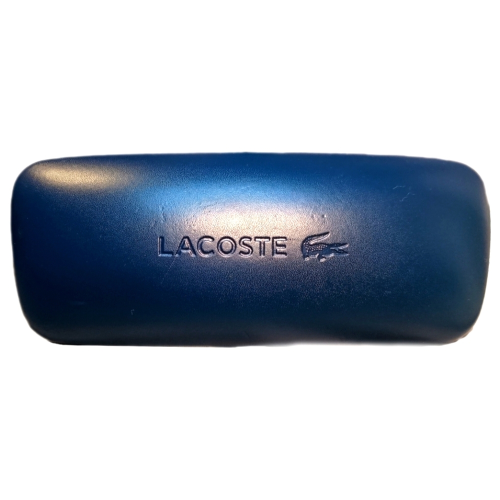 Lacoste Unisex Navy‎ Blue Sunglasses Hard Clam Shell Case SKUJ077